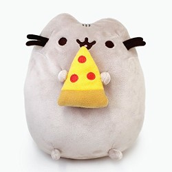 GUND 4058937 Pusheen Pizza Soft Toy