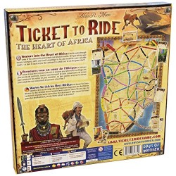 Ticket to Ride Heart of Africa Map Collection Volume 3 Board Game