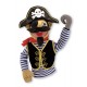 Melissa & Doug Pirate Puppet With Detachable Wooden Rod for Animated Gestures