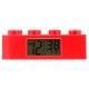 LEGO Red Brick Kids Light Up Alarm Clock | red | plastic | 2.75 inches tall | LCD display | boy girl | official