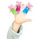 Big Bad Wolf & 3 Little Pigs Tellatale Hand Puppet