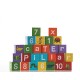 The Very Hungry Caterpillar Wooden Alphabet blocks. By Rainbow Designs