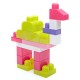 Mega Bloks DCH62 Big Building Bag, Pink