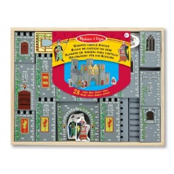 Melissa & Doug Wooden Castle Blocks