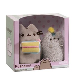 GUND 4059126 Pusheen Birthday Set Soft Toy