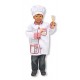 Melissa & Doug Chef Role Play Costume Dress