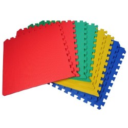 Homcom 32 SQ FT Interlocking Floor Foam Play Mat Mats