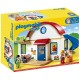 Playmobil 6784 1.2.3 Suburban Home with Working Door Bell and Toilet Flush