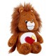 Care Bears 14665 Brave Heart Lion Plush Toy With DVD (Medium)