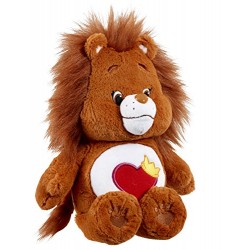 Care Bears 14665 Brave Heart Lion Plush Toy With DVD (Medium)