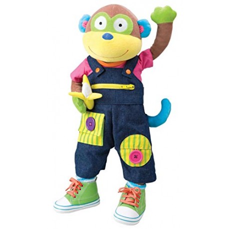 ALEX Toys Little Hands Learn To Dress Monkey