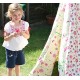 Garden Games Limited Girl's Flower Butterfly Wigwam Play Tent Teepee with Wooden Frame and Cotton Canvas Pink