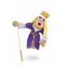 Melissa & Doug Royal Princess Puppet With Detachable Wooden Rod for Animated Gestures