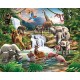 Walltastic Jungle Adventure Wallpaper Mural 8ft x 10ft