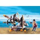 Playmobil 9249 Dreamworks Dragons Eret with 4 Shot Firing Ballista, 4