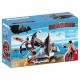 Playmobil 9249 Dreamworks Dragons Eret with 4 Shot Firing Ballista, 4