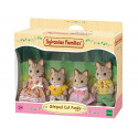 Sylvanian 5180 Families Striped Cat Family