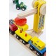 Melissa & Doug Deluxe Wooden Railway Train Set (130+ pcs)