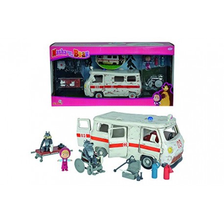 Simba 109309863 Masha Ambulance Play Set