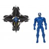 Power Rangers 43573 Ninja Steel Mega Morph Copter with Blue Ranger