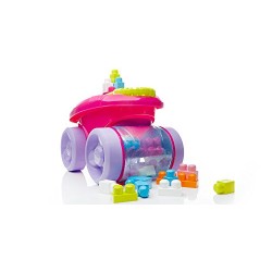 MegaBloks First Builders Block Scooping Wagon Toy (Pink)