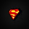 3DLightFX Super Man Logo Light