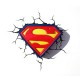 3DLightFX Super Man Logo Light