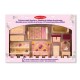 Melissa & Doug Princess Castle Wooden Doll's House Furniture (12 pcs)