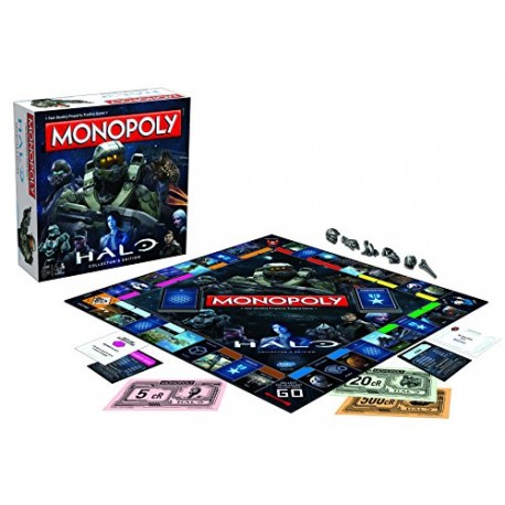 Halo Monopoly Board Game