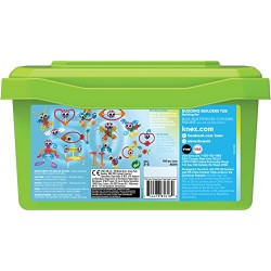 Kid K’NEX Budding Builders Building Set for Ages 3 and Up, Preschool Educational Toy, 100 Pieces