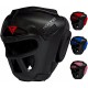 RDX Maya Hide Leather Boxing MMA Protector Headgear UFC Fighting Head Guard Sparring Helmet