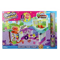 Shopkins 37369 Wave 2 Kinstructions Deluxe Food Court Building Set