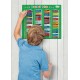 Football Table Magnetic Activity Chart