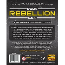 Indie Boards & Cards IBCG541 Coup Rebellion G54 Card Game