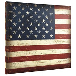 MBI Vintage Flag Post Bound Scrapbook 12 x 12