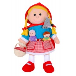 Red Riding Hood Hand and Finger Puppet Set