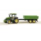 Bruder John Deere 5115M Toy Tractor and Tipping Trailer