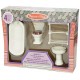 Melissa & Doug Classic Wooden Doll's House Bathroom Furniture (4 pcs)