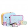 Tobar Butterfly Tin Tea Set