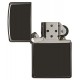 Zippo 24756 Windproof lighter without logo, Ebony , Regular