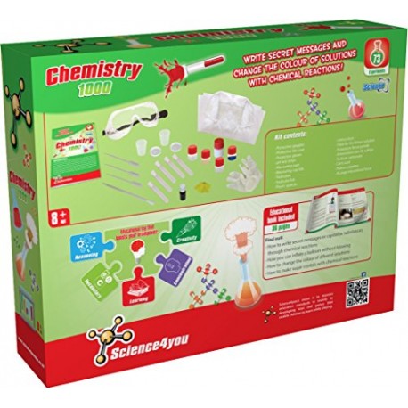 Science4you Chemistry Set 1000 Educational Science Toy STEM Toy