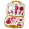 Theo Klein 5293 Princess Coralie Hairdressing Case Set with Electrical Hairdryer