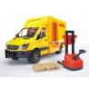 Mercedes Benz Sprinter DHL and Hand Pallet Truck