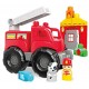 Mega Bloks 900 DXH38 Fire Truck Rescue Playset