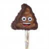 Poop Emoji Pinata, Pull String