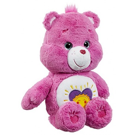 Care Bear Shine Bright Bear Plush Toy with DVD (Medium)