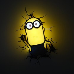 Minion Kevin 3D Deco Wall Light