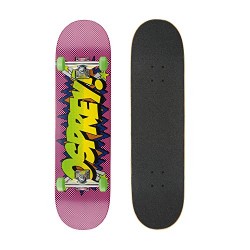 Osprey Comic Complete Double Kick Trick Skateboard, 8 Inch