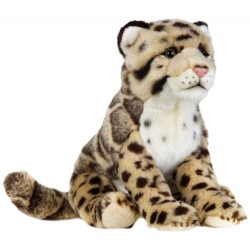 National Geographics LEOPARD NEBULOUS Stuffed Animals Plush Toy (Medium, Natural)