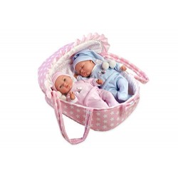 Arias 60136 Twins Sleeping Boy, Baby Girl